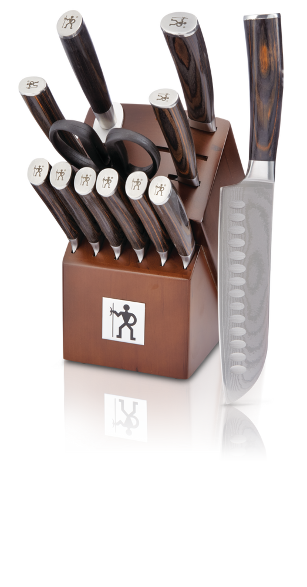 Henckels International Damascus Steel Knife Block Set, Ergonomic Grip, 13pc Canadian Tire