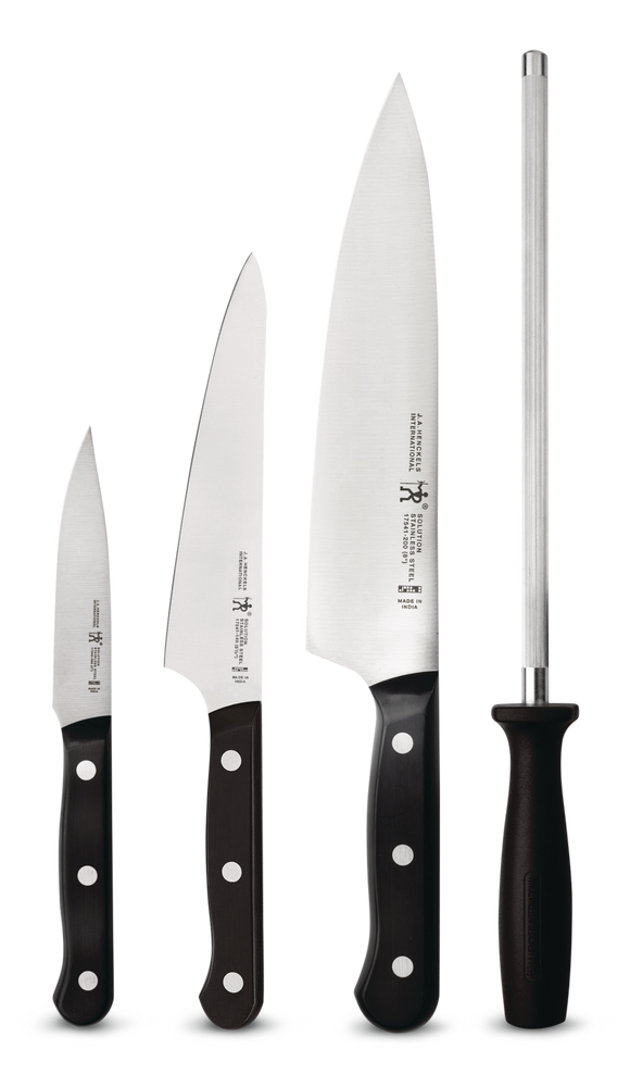 Henckels Solution Fine Edge Knife Set, 4pc Canadian Tire