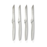HENCKELS Stainless Steel Steak Knife Set, Dishwasher Safe, 4-pc Side_Left