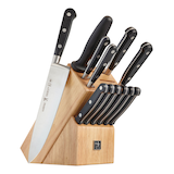 Couteaux en acier forgés Henckels French avec bloc, paq. 13 Front_Angled_Right