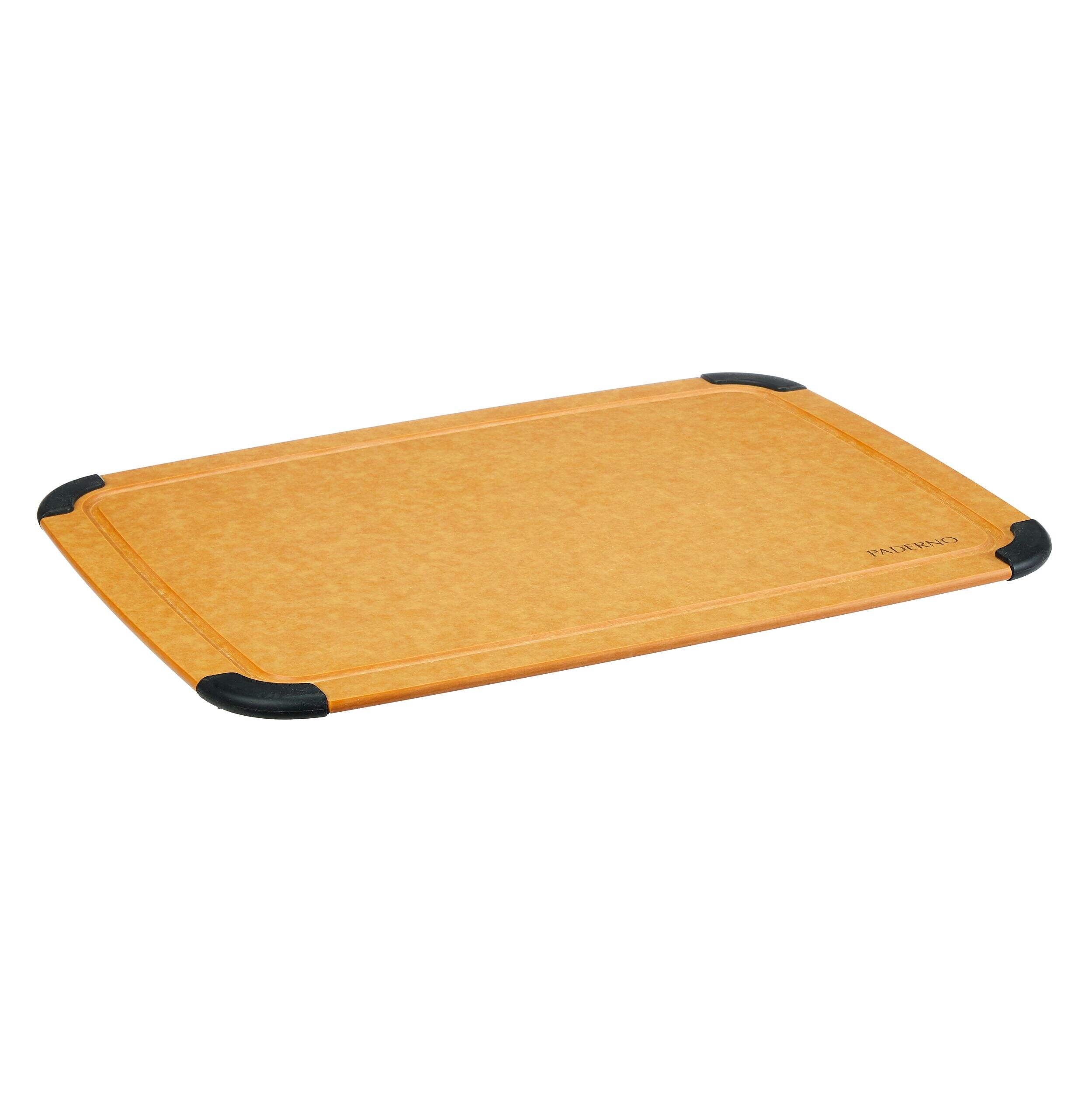 PADERNO Wood Composite Cutting Board, Dishwasher Safe, 15.5-in x 11.5-in Front_Three_Fourths_Angled_Left