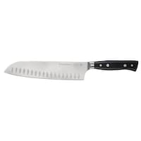 PADERNO Montgomery Stainless Steel Santoku Knife, 8-in