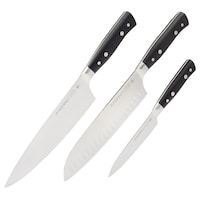 PADERNO Montgomery Stainless Steel Multi-Purpose Knife Set, 3-pc Front_Angled_Left