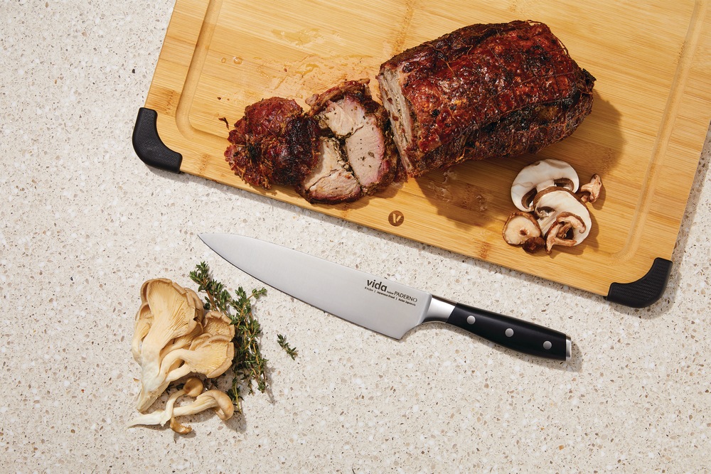 Vida by PADERNO Japanese Steel Knife Block Set, Ergonomic Grip, 14pc Canadian Tire