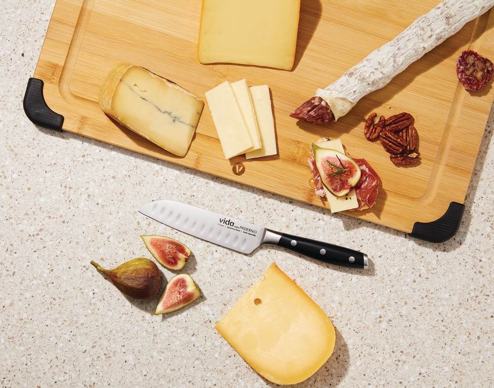 Vida by PADERNO Japanese Steel Knife Block Set, Ergonomic Grip, 14pc Canadian Tire