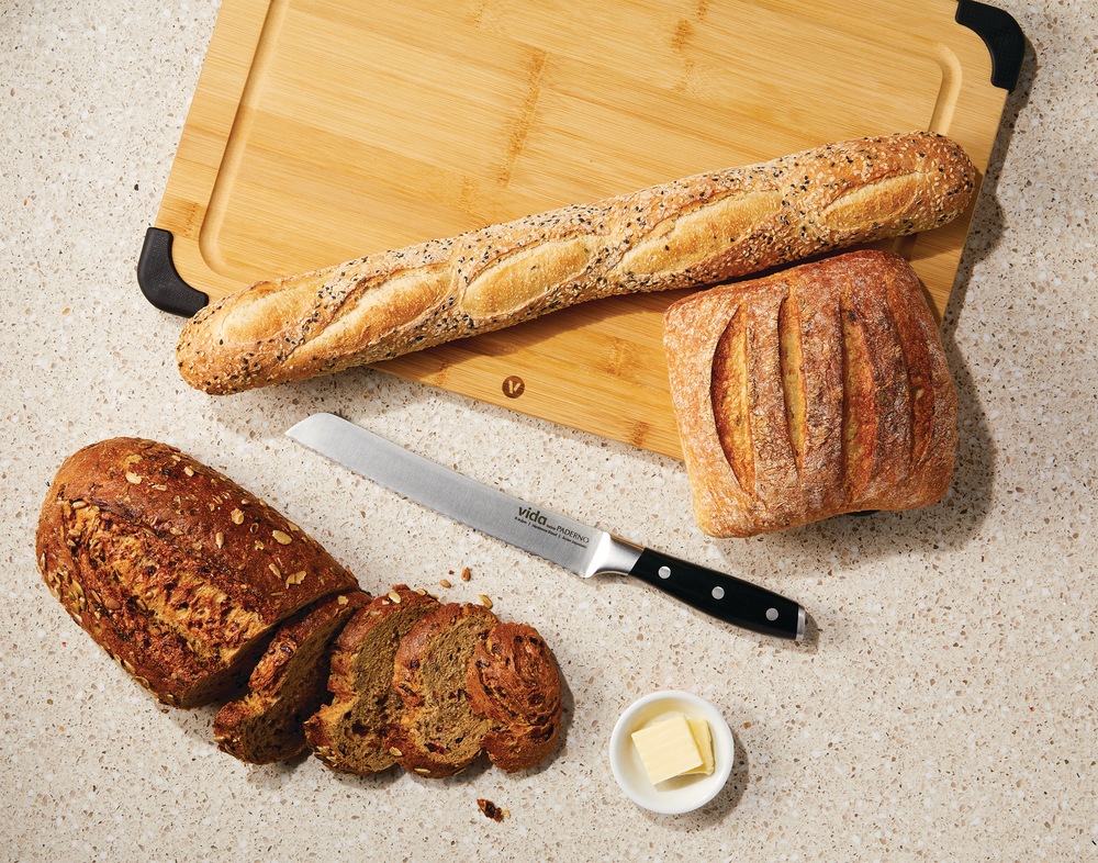 Vida by PADERNO Japanese Steel Knife Block Set, Ergonomic Grip, 14pc Canadian Tire