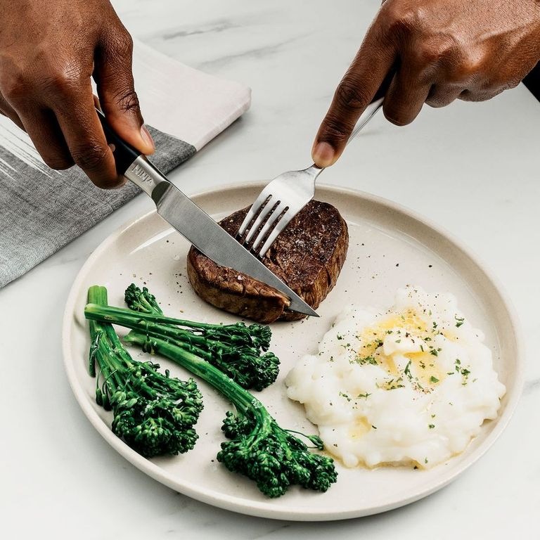 Ninja Premium Stainless Steel Knife Block Set with Sharpener, 12