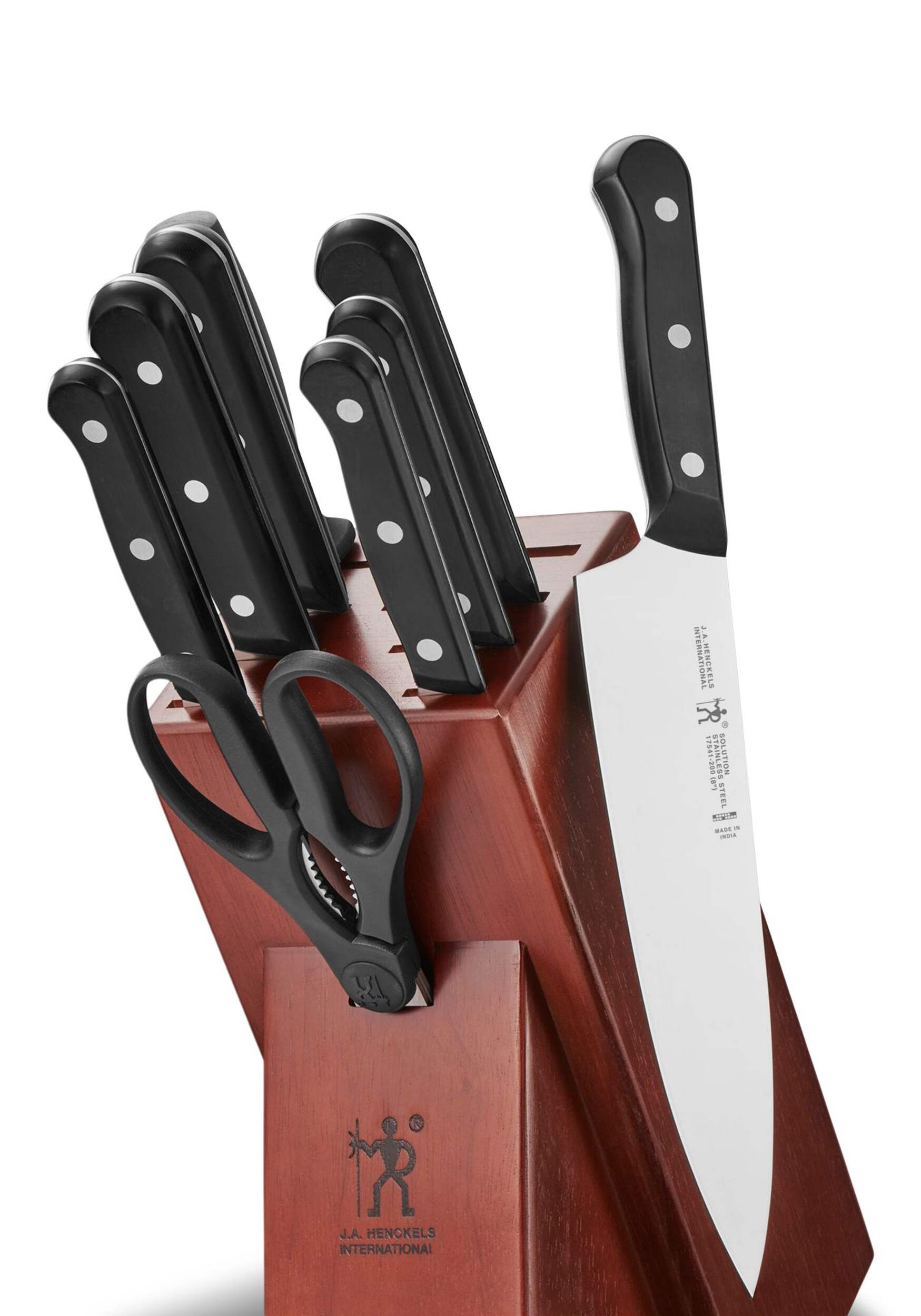 Henckels Solution Knife Block Set, 10-pc Composite_or_Mixed