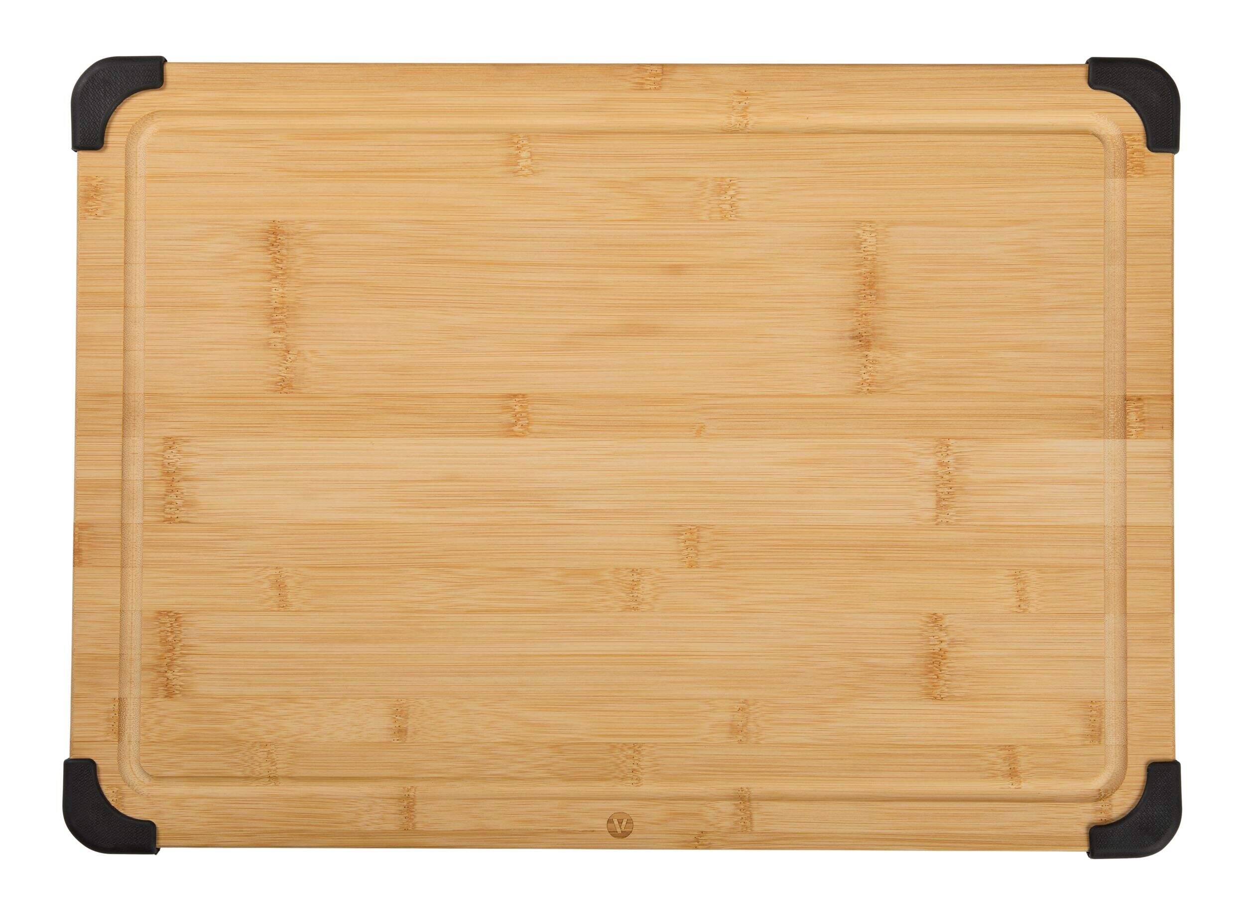 Planche en bambou antidérapant Vida par PADERNO, 15 x 21 po Front_Flat