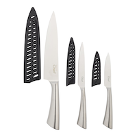 Master Chef Knife Set with Hollow Stainless Steel Handle, 3-pc