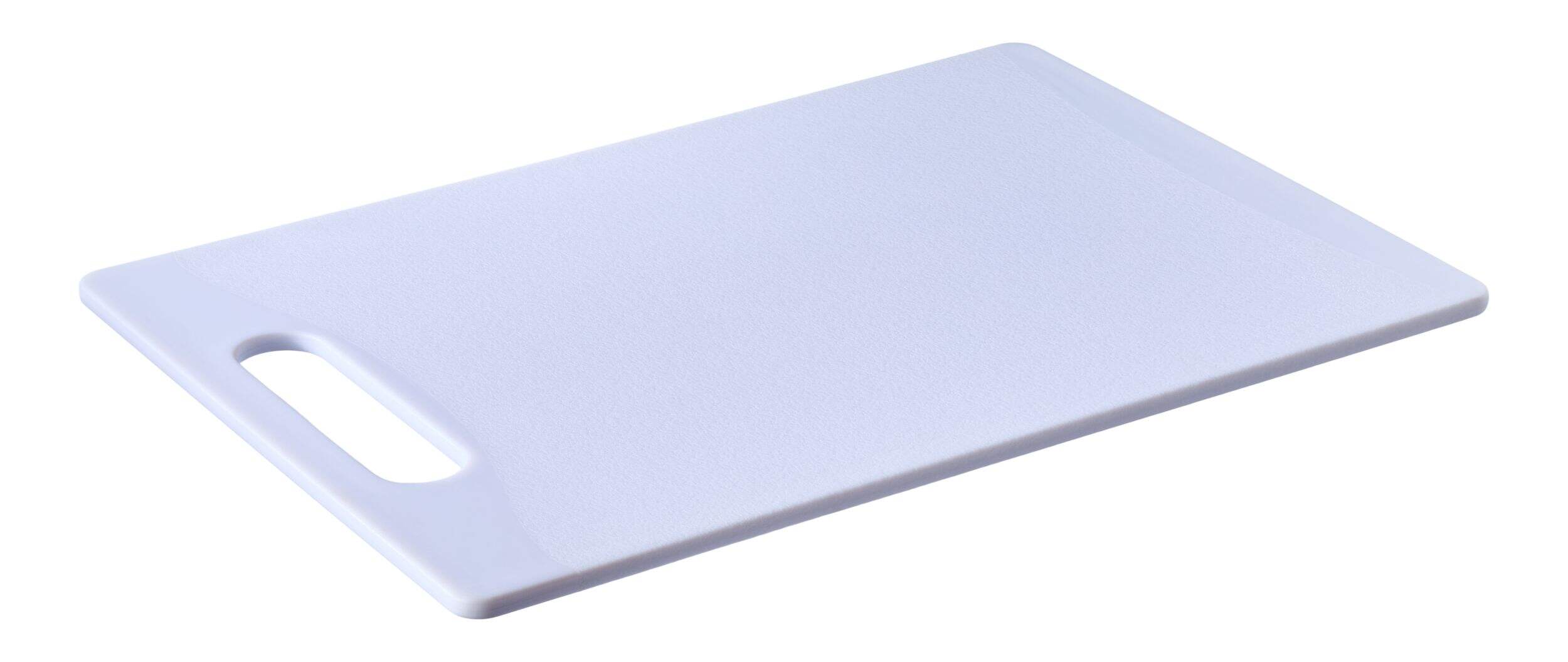 Planche à découper polyéthylène Simplicité, 14 x 11 po, blanche Front_Angled_Right