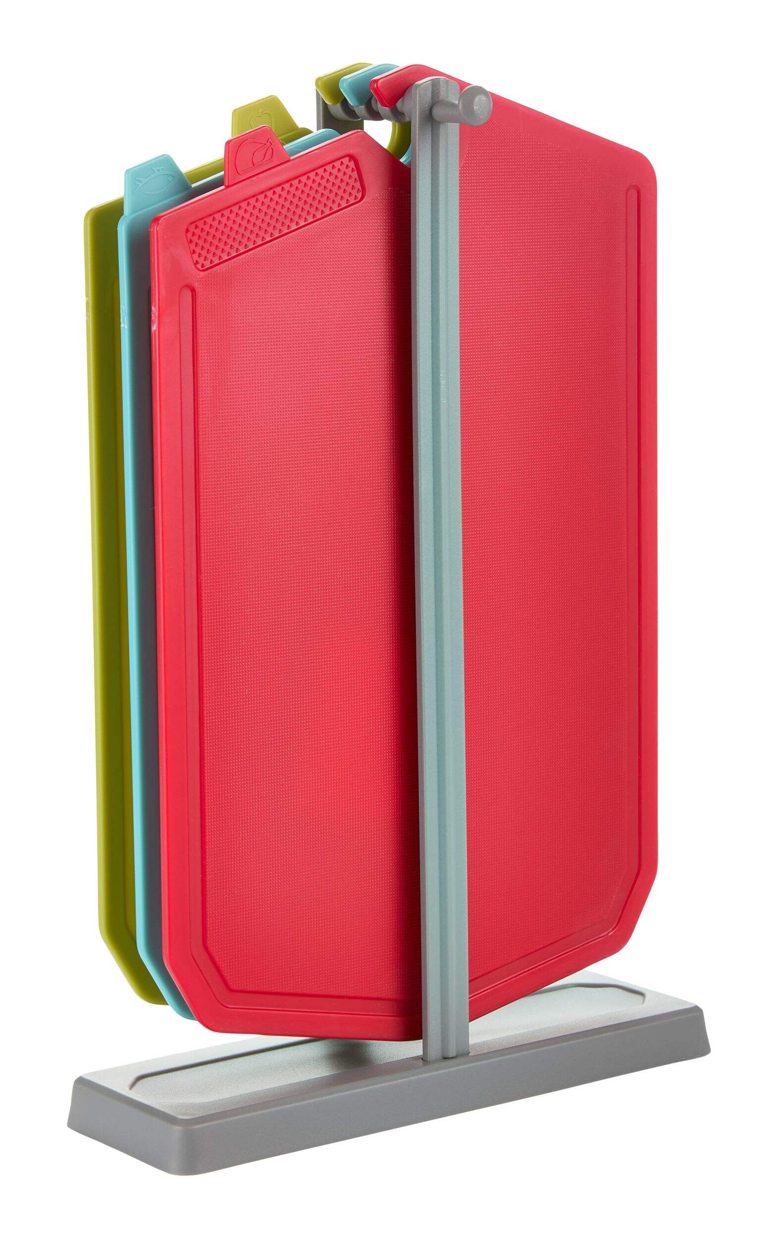 Master Chef Heat-Resistant Cutting Boards with Stand, 3-pc Front_Angled_Right