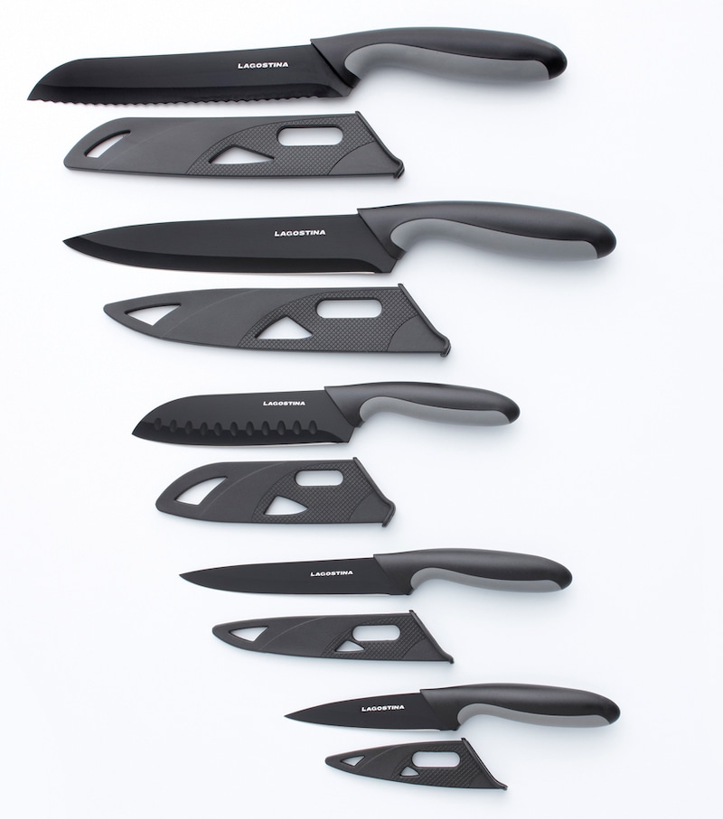 Lagostina Knife Set, 10pc Canadian Tire