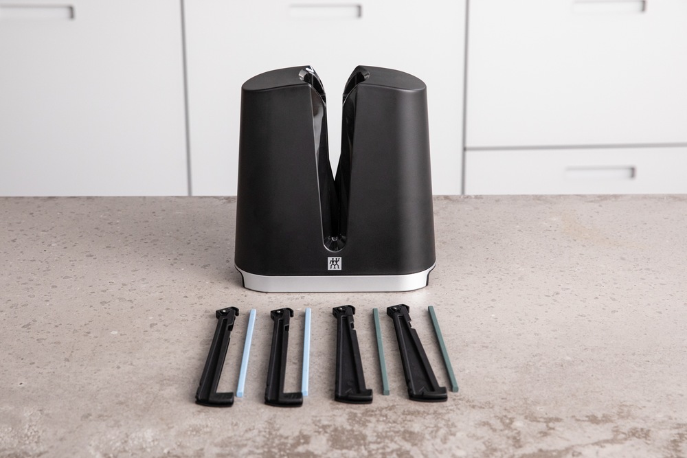 Henckels Zwilling Nakiri Stainless Steel Knife with VEdge Sharpener Canadian Tire