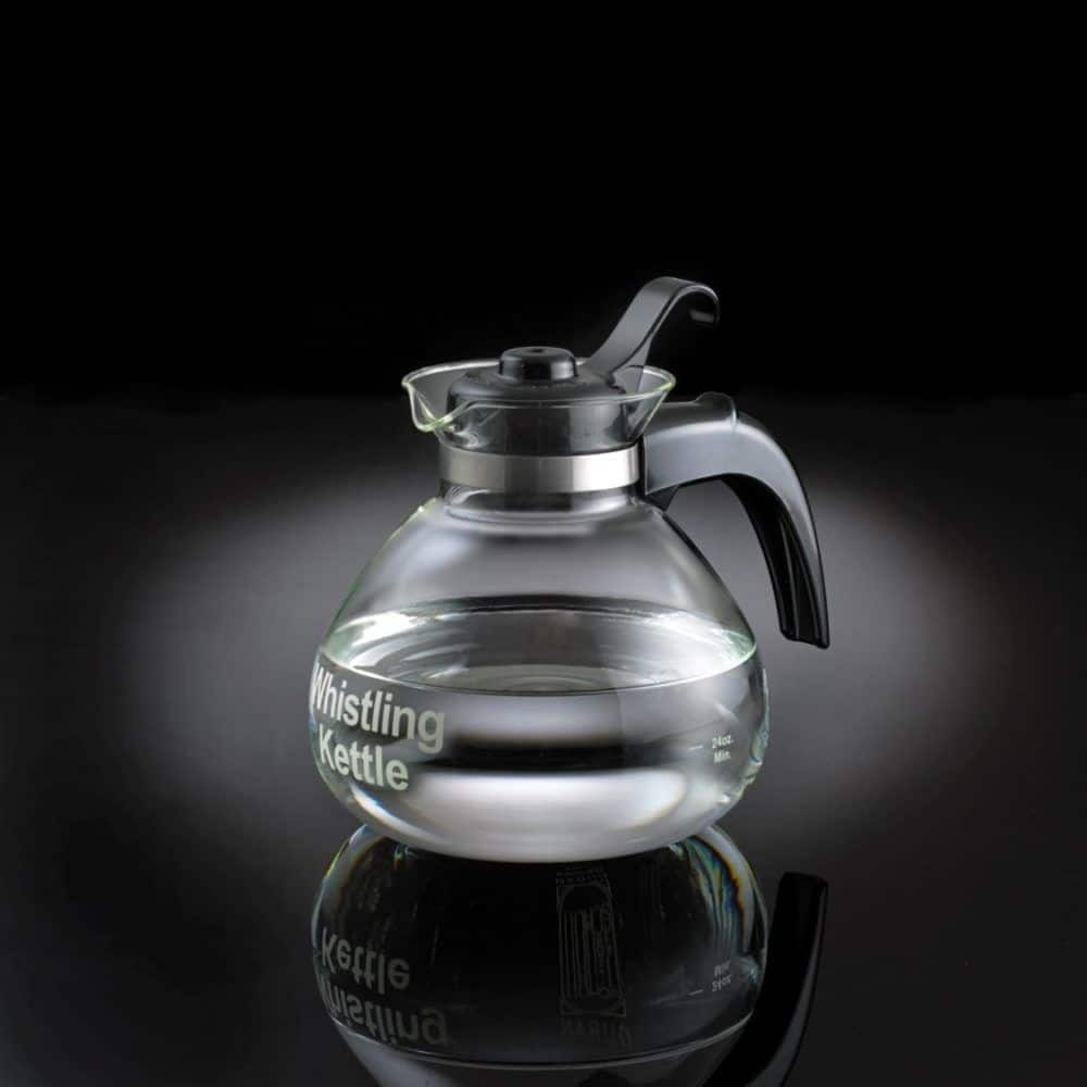 Glass kettle stove top best sale