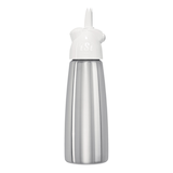 iSi Stainless Steel Mini Whipped Cream Whipper/Dispenser, BPA Free, 500-mL Front_Flat
