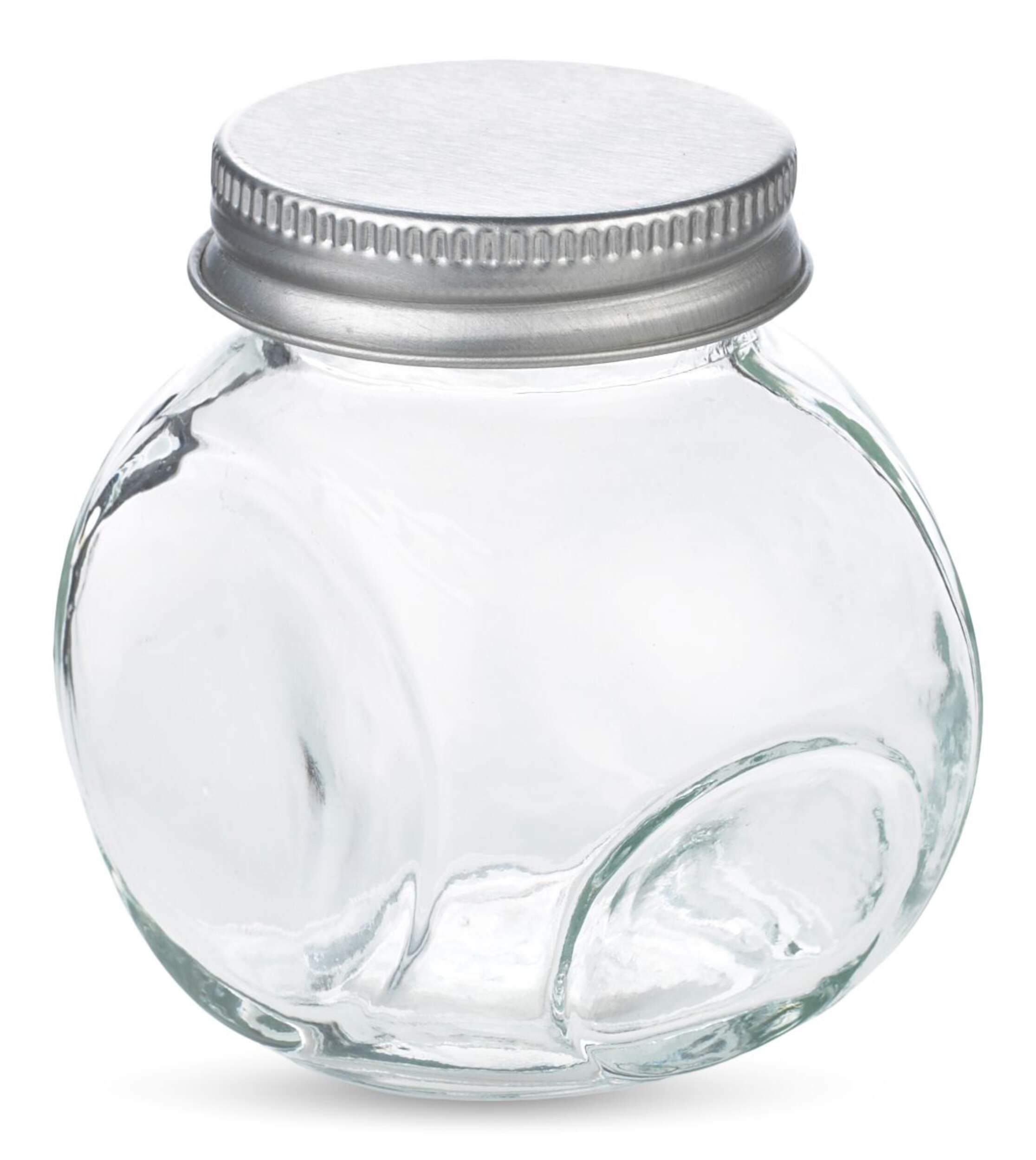 Kamenstein Glass Spice Jar, 89-mL, Clear Front_Angled_Right