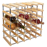 30-Bottle Wine Rack