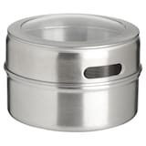 Pot à épices magnétique en acier inoxydable Trudeau, 125 mL Front_Elevated