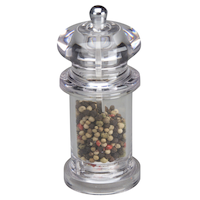 Acrylic Pepper Mill, 5-in