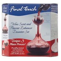 Final Touch Wine Scent and Flavour Enhancer Decanter Set