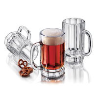 Libbey Beer Glass Mug, Dishwasher Safe, 16-oz Composite_or_Mixed