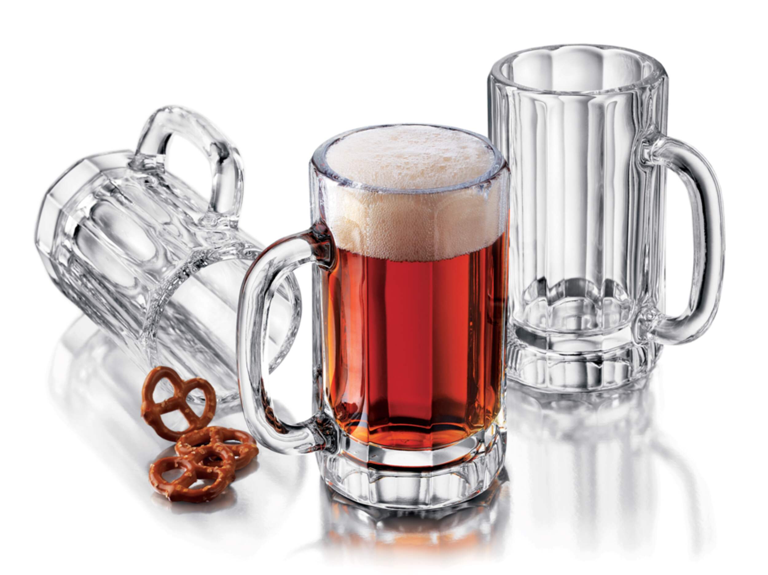 Libbey Beer Glass Mug, Dishwasher Safe, 16-oz Composite_or_Mixed