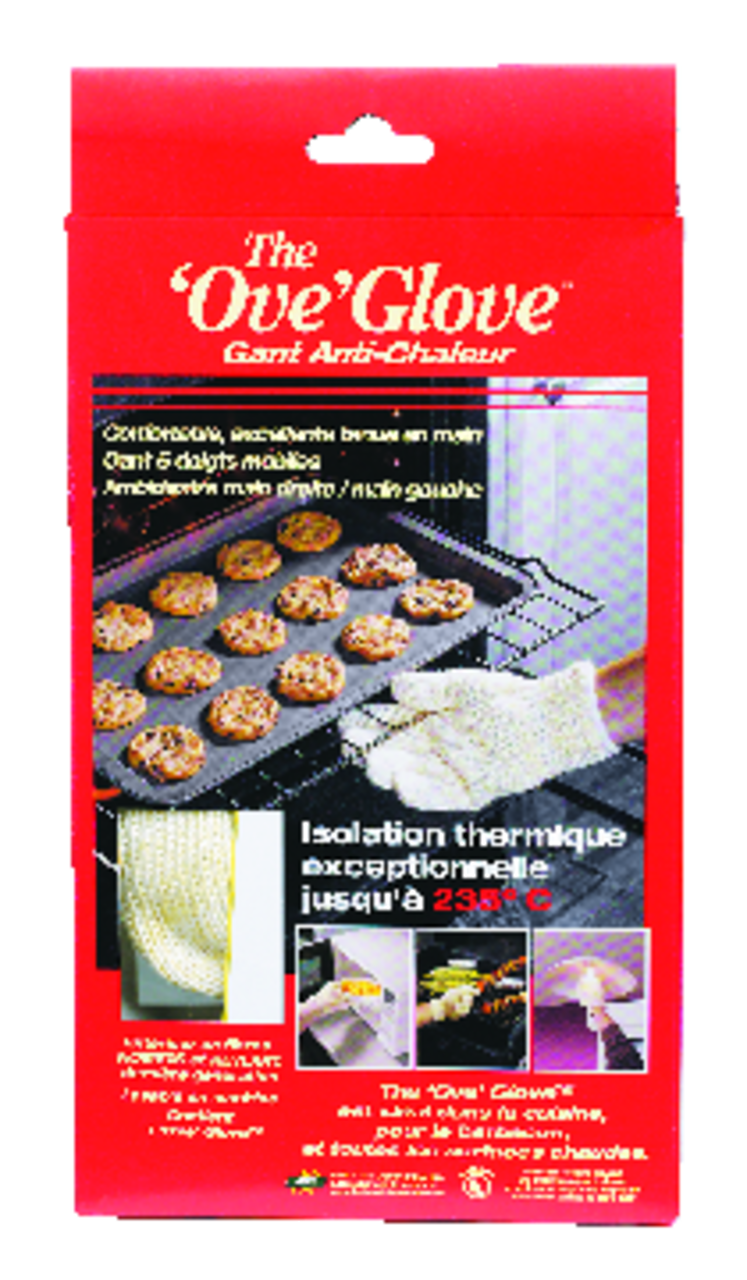 Gant de cuisine en Kevlar Ove Glove avec prises en silicone, lavable à la  machine, jaune