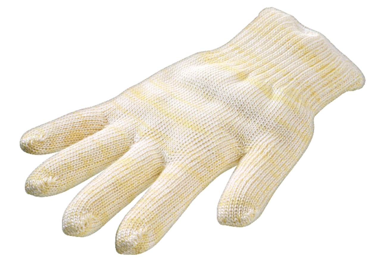 Ove Glove Kevlar Oven Mitt with Silicone Grips, Machine Washable, Yellow