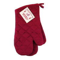 MASTER Chef Cotton Oven Mitt Set with Hanging Loop, Machine Washable, Mushroom, 2-pk Composite_or_Mixed