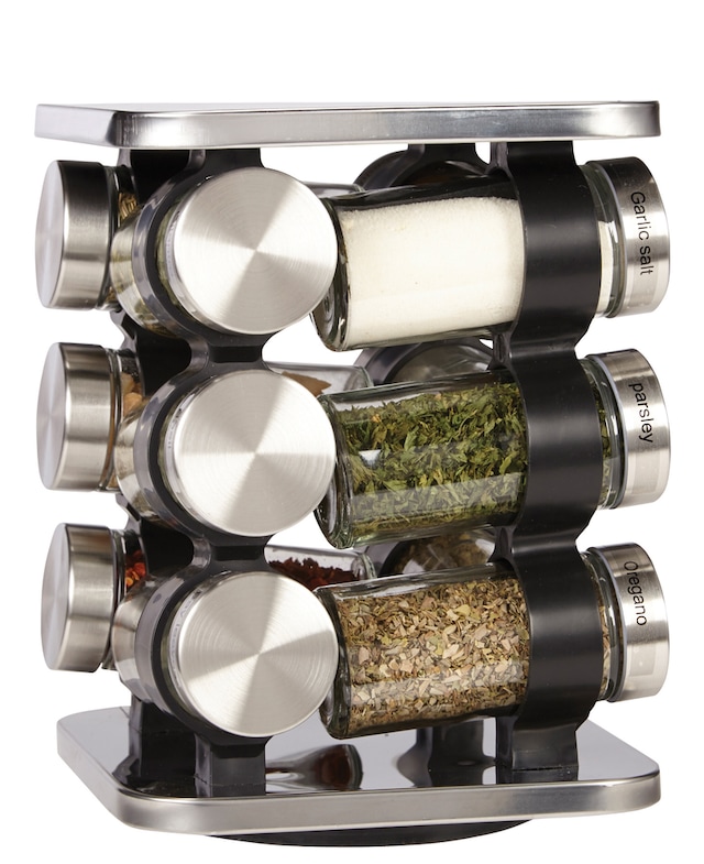 Stainless Steel 12 Jar Spice Rack Canadian Tire