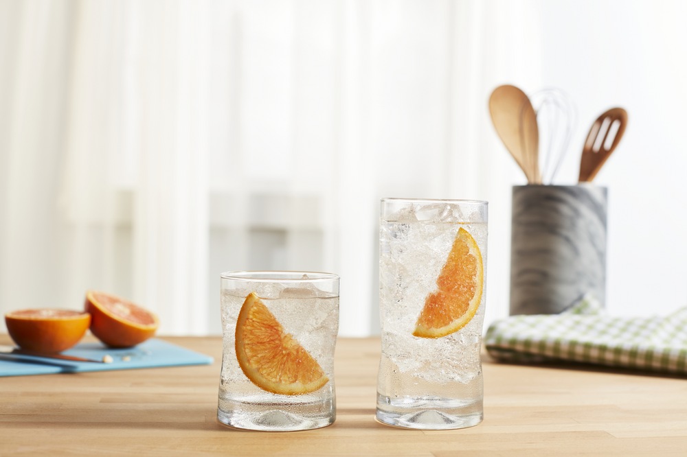 Libbey Impressions 16pc Tumbler Glassware Set, Dishwasher Safe, 8pc x 355mL and 8pc x 503mL