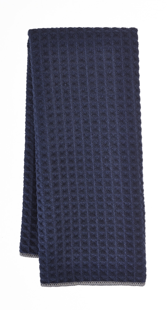 PADERNO Microfiber Waffle Kitchen Towels, 18in x 28in, 2pk, Navy Blue Canadian Tire