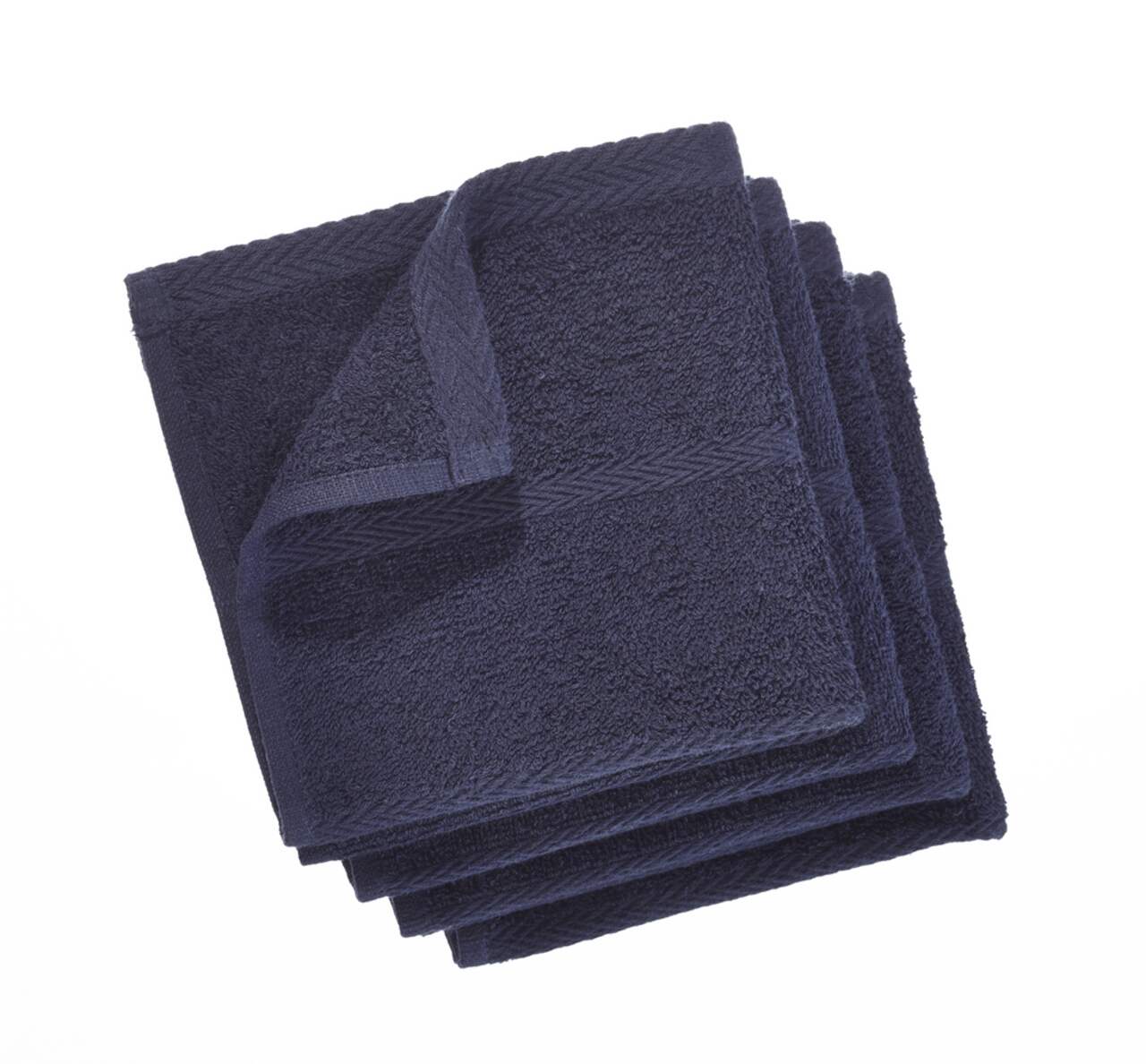 Navy Blue Dish Cloths, 4-Pack