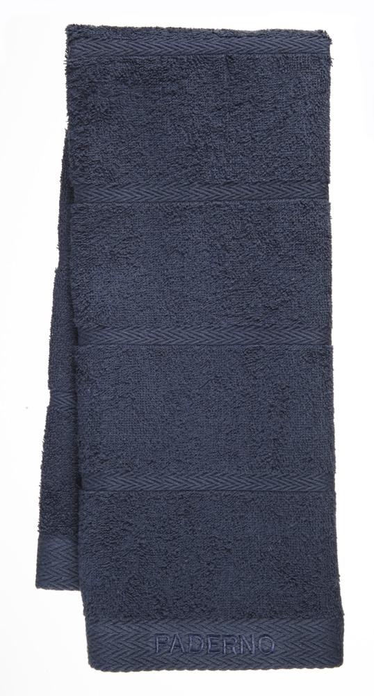 PADERNO Terry Cotton Kitchen Towels, 18in x 28in, 2pk, Navy Blue Canadian Tire