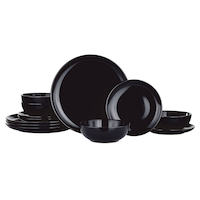 MASTER Chef Stoneware Dinnerware Set, Serves 4, Assorted Colours, 12-pc Composite_or_Mixed