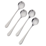 PADERNO Stainless Steel Soup Spoons, 4-pc Overhead_Flat
