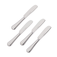 Tartineurs PADERNO en acier inoxydable, paq. 4 Overhead_Flat