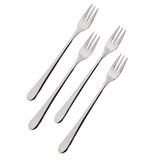 PADERNO 4pc Stainless Steel Mini Forks Overhead_Flat