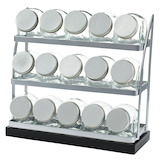 Support à épices, 15 pots Front_Three_Fourths_Angled_Left