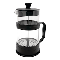 MASTER Chef 8 Cup Glass and Plastic French Press Coffee Maker Front_Angled_Left