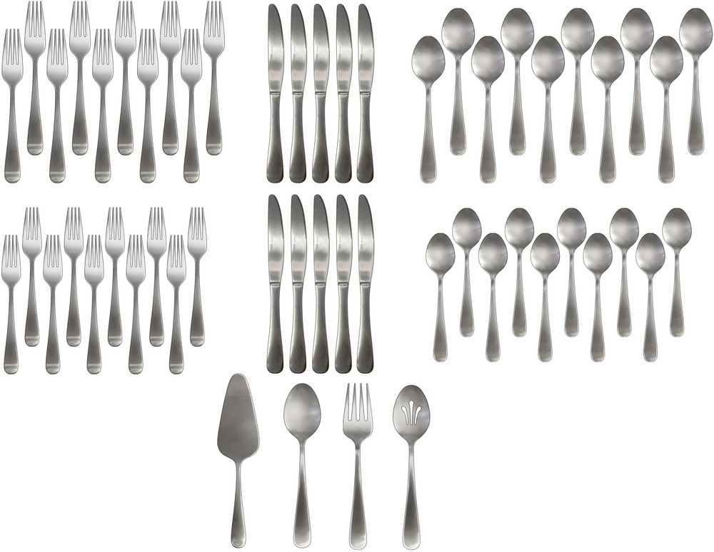 CANVAS Avery Flatware Set Round, 54pc Canadian Tire