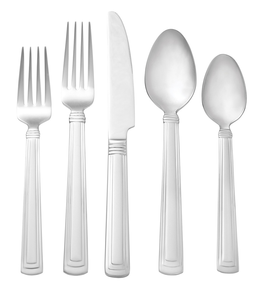 CANVAS Adelaide 18/10 Stainless Steel Flatware Set, 20pc Canadian Tire