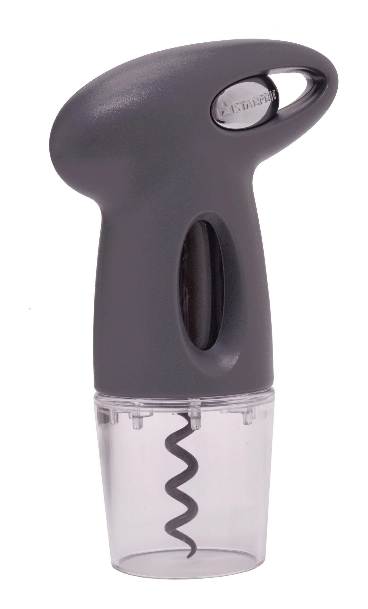 Starfrit Automatic Manual Corkscrew with Integrated Foil Cutter Front_Angled_Right