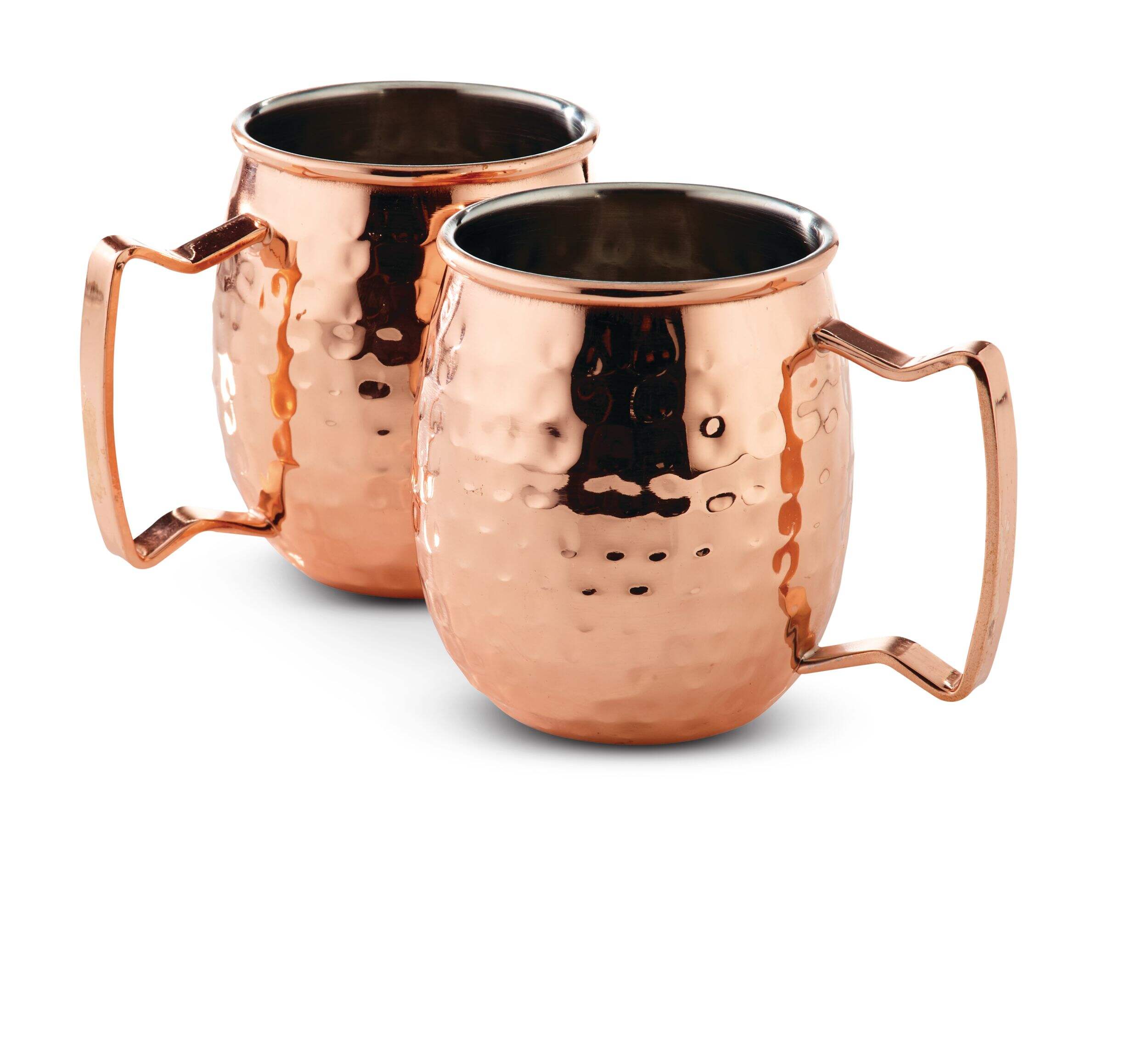 CANVAS Copper-Plated Stainless Steel Mug Set, 15-oz, 2-pc Composite_or_Mixed