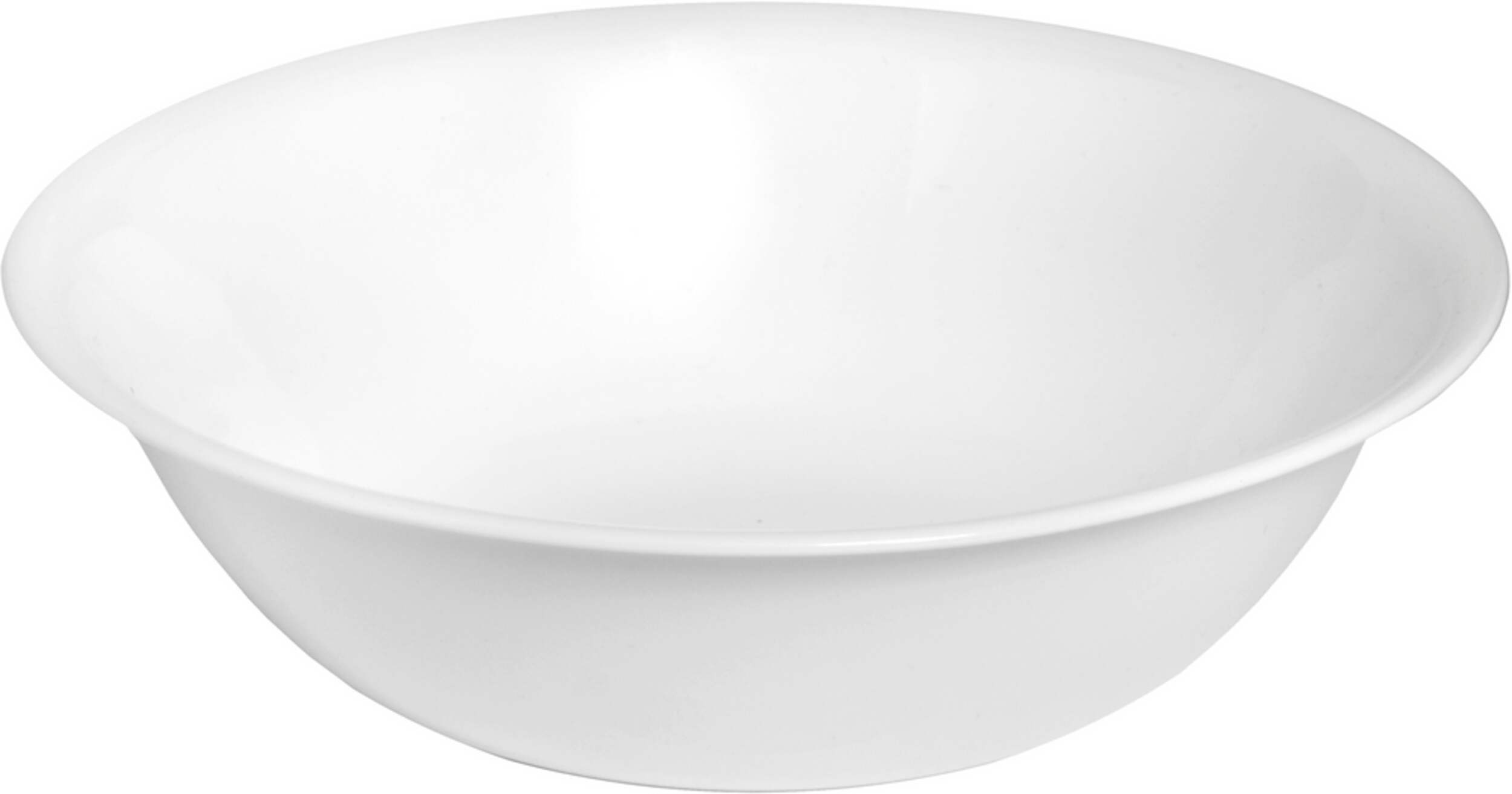 Corelle Winter Frost Glass Serving Bowl, 2qt, ChipResistant, White