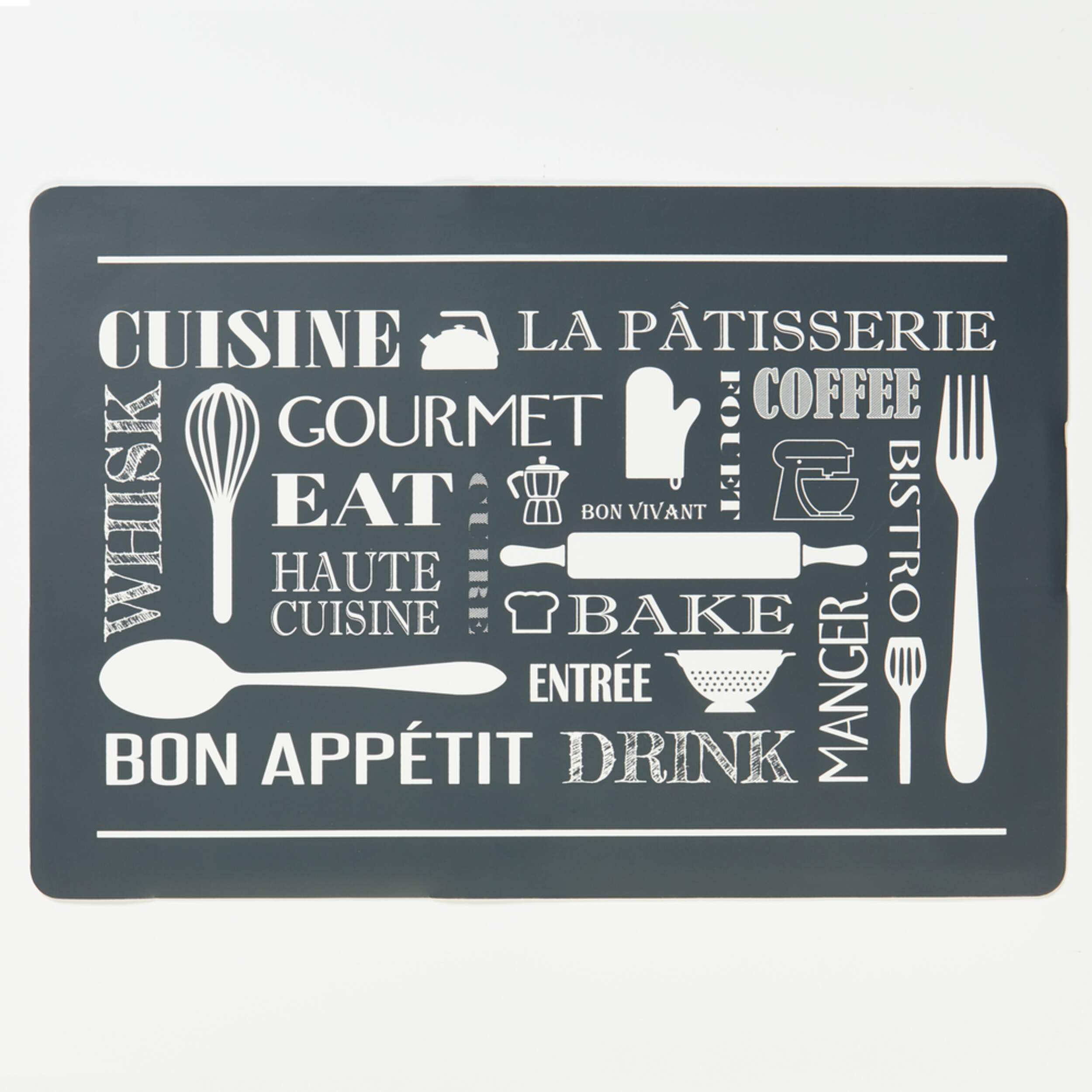 CANVAS Fermont Rectangle Vinyl Placemats, 13in x 19in, 4pk