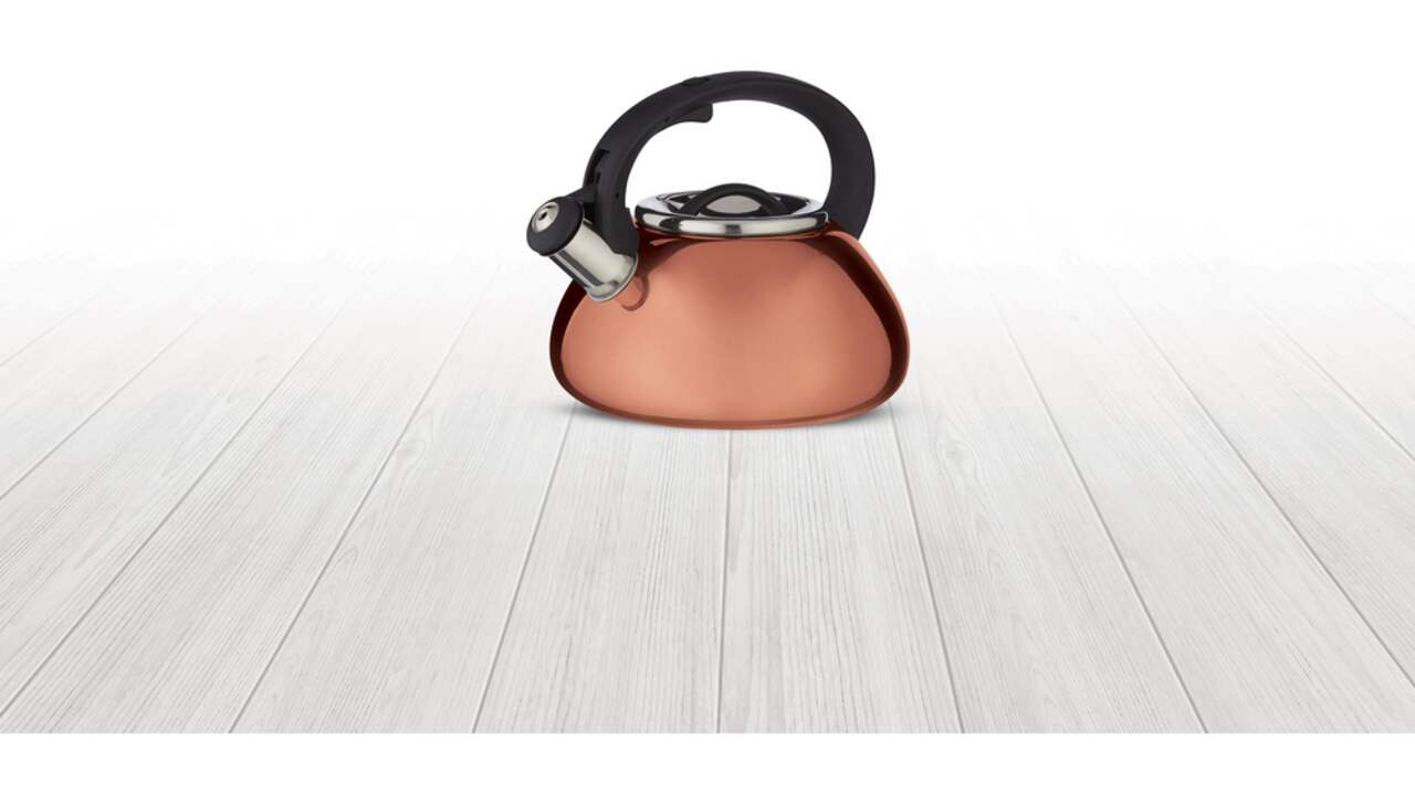 Copper gas outlet kettle