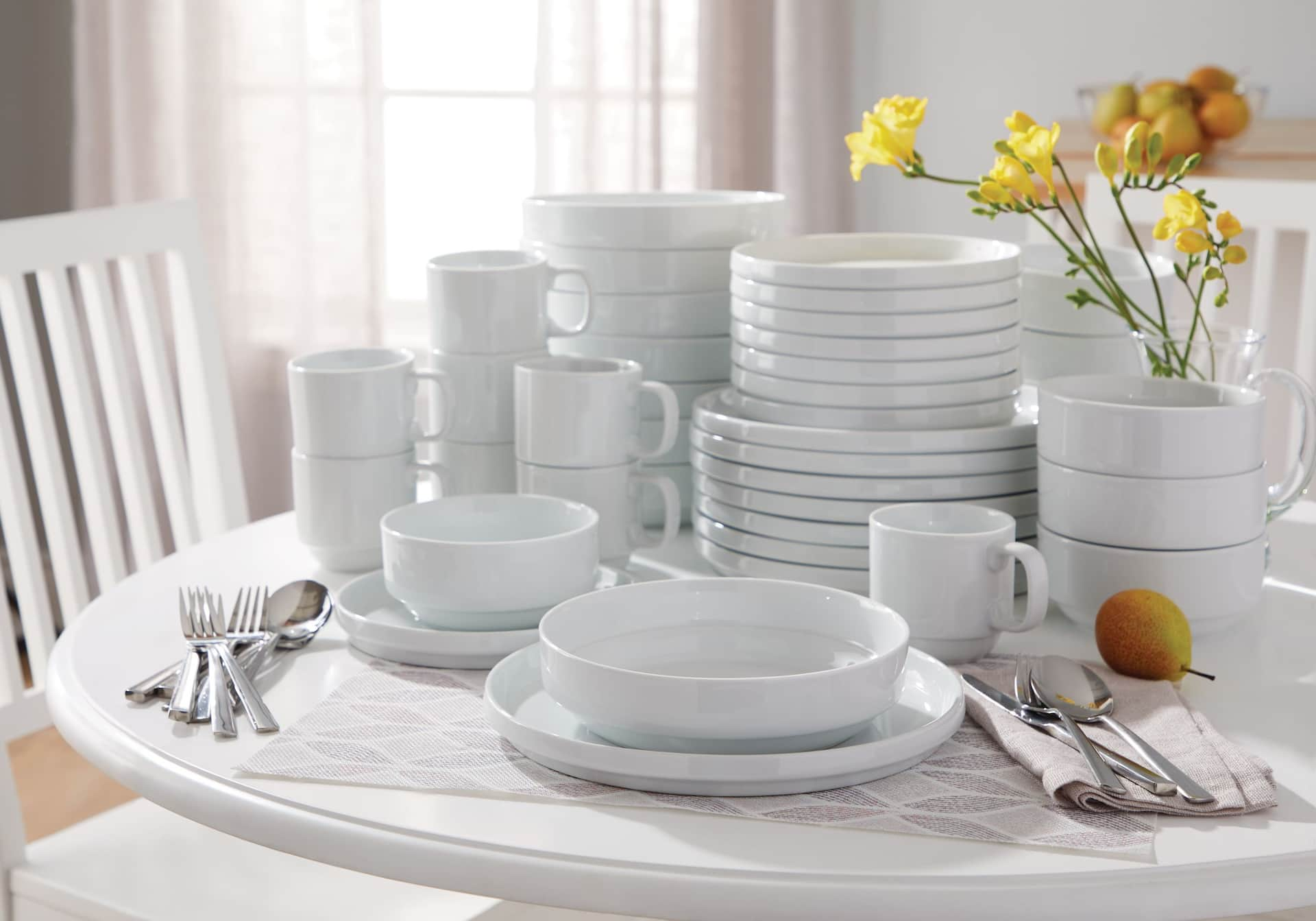 Dinnerware sets shop for 8 clearance