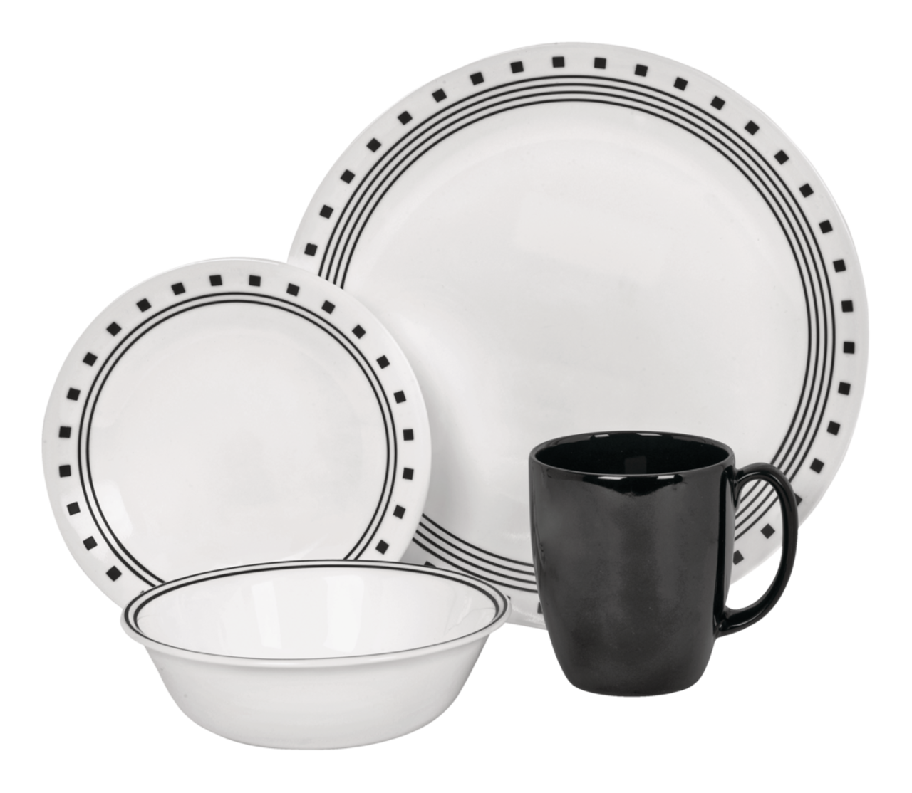 Corelle black plates 2025